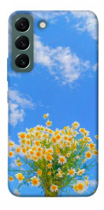 Чехол Sky flowers для Galaxy S22