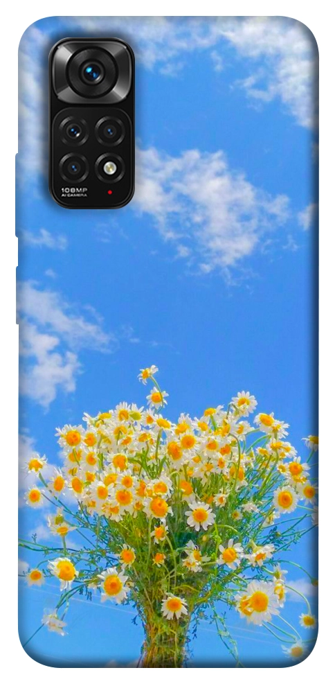 Чохол Sky flowers для Xiaomi Redmi Note 11 (Global)