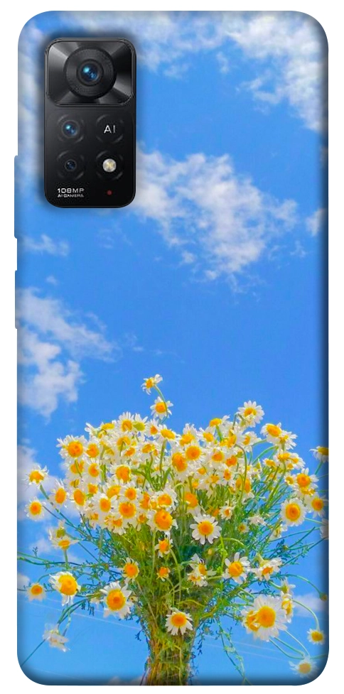 Чохол Sky flowers для Xiaomi Redmi Note 11 Pro 5G