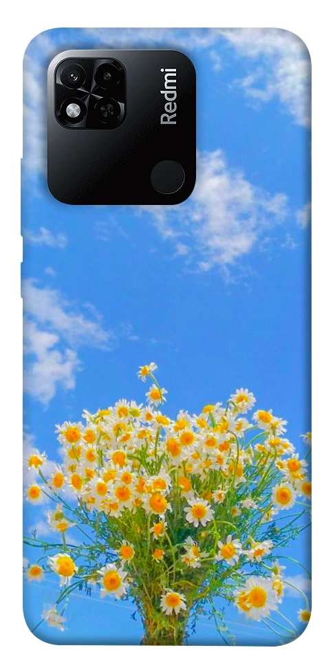 Чехол Sky flowers для Xiaomi Redmi 10A