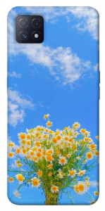 Чехол Sky flowers для Oppo A73 5G