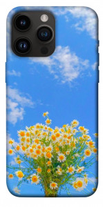 Чохол Sky flowers для iPhone 14 Pro Max