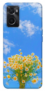 Чехол Sky flowers для Oppo A76 4G