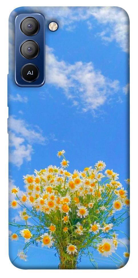 Чохол Sky flowers для TECNO Pop 5 LTE