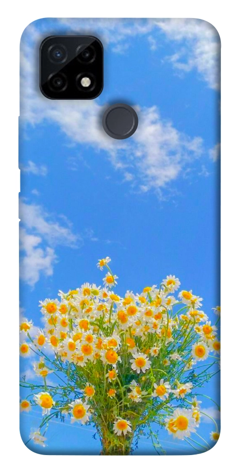 Чехол Sky flowers для Realme C21Y