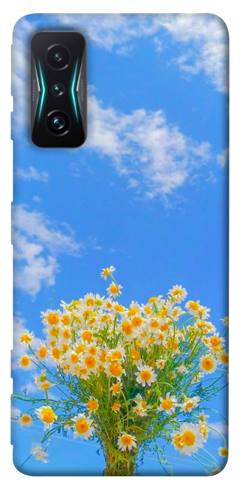 Чехол Sky flowers для Xiaomi Redmi K50 Gaming