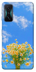 Чохол Sky flowers для Xiaomi Redmi K50 Gaming