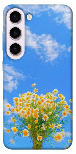 Чохол Sky flowers для Galaxy S23+