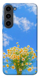 Чохол Sky flowers для Galaxy S23