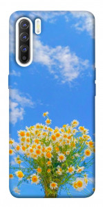 Чохол Sky flowers для Oppo Reno 3