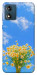 Чехол Sky flowers для Motorola Moto E13