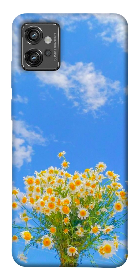 Чохол Sky flowers для Motorola Moto G32