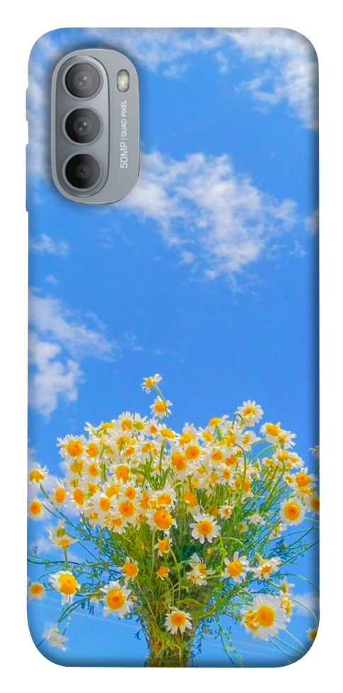 Чохол Sky flowers для Motorola Moto G31