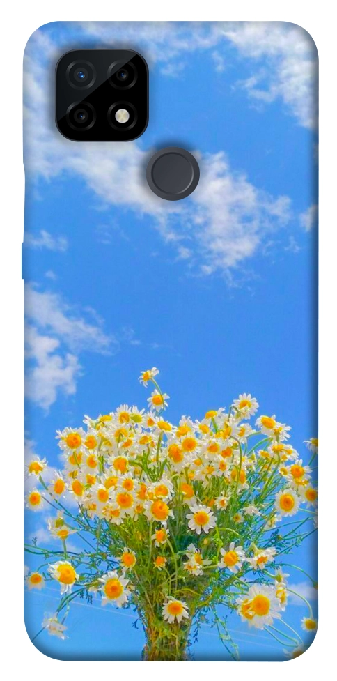 Чехол Sky flowers для Realme C21