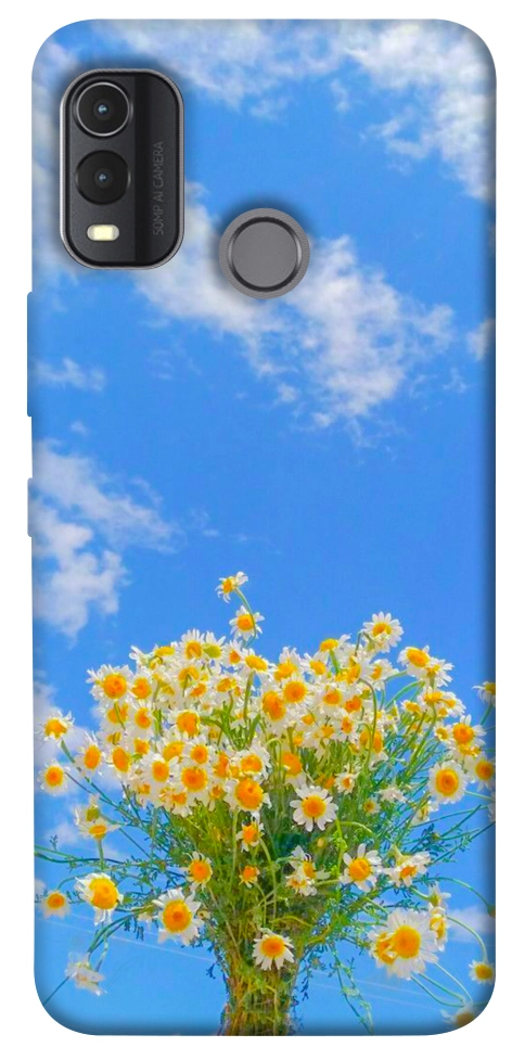 Чехол Sky flowers для Nokia G11 Plus