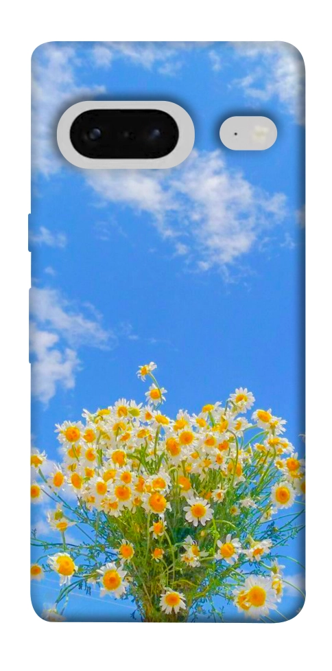 Чохол Sky flowers для Google Pixel 7