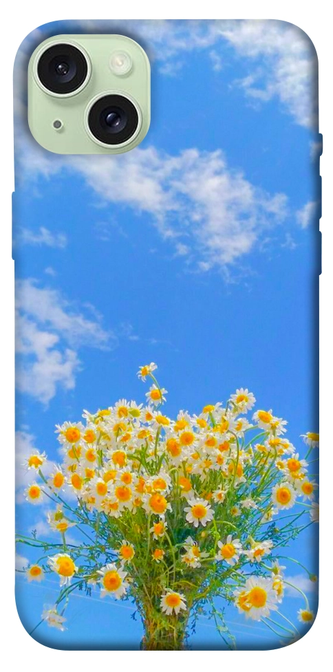 Чехол Sky flowers для iPhone 15 Plus