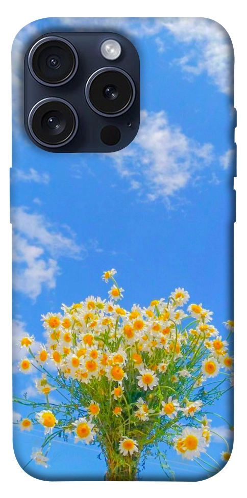 Чохол Sky flowers для iPhone 15 Pro