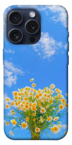 Чехол Sky flowers для iPhone 15 Pro