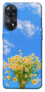 Чохол Sky flowers для Oppo Reno 8 T 4G