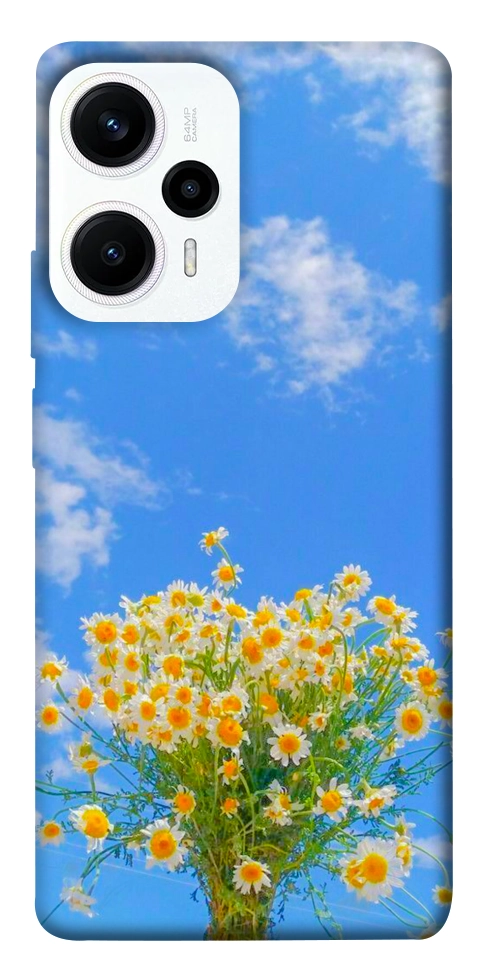 Чехол Sky flowers для Xiaomi Poco F5