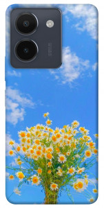 Чехол Sky flowers для Vivo Y36