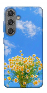 Чохол Sky flowers для Galaxy S24+