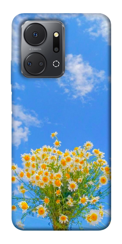 Чохол Sky flowers для Huawei Honor X7a