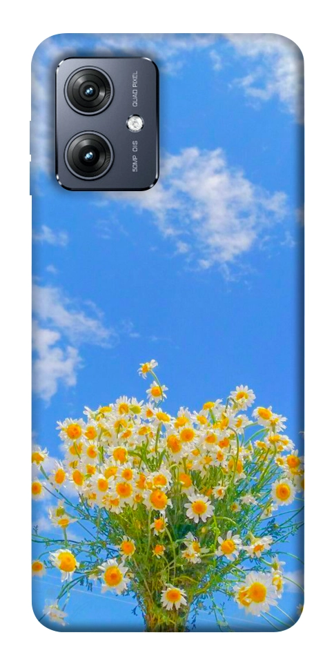 Чохол Sky flowers для Motorola Moto G54