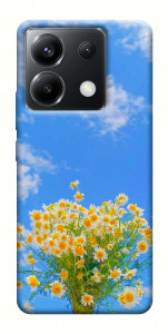 Чохол Sky flowers для Xiaomi Poco X6