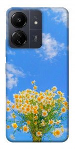 Чохол Sky flowers для Xiaomi Poco C65