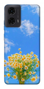 Чохол Sky flowers для Motorola Moto G24