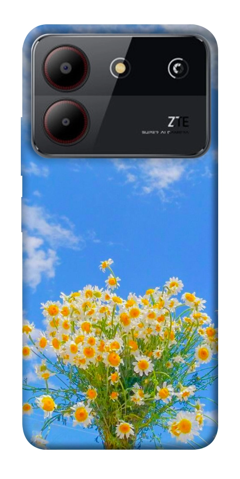 Чохол Sky flowers для ZTE Blade A54 4G