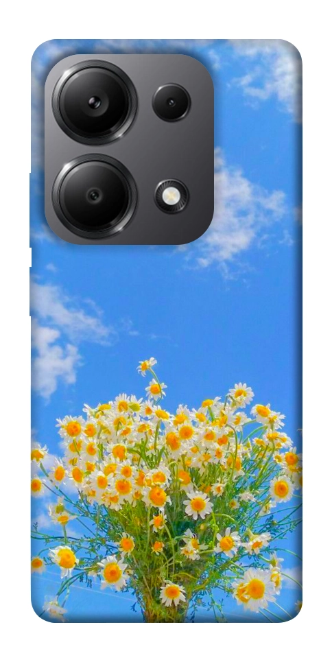 Чохол Sky flowers для Xiaomi Redmi Note 13 Pro 5G