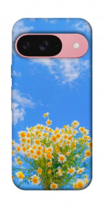 Чехол Sky flowers для Google Pixel 9