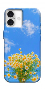 Чехол Sky flowers для iPhone 16