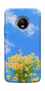 Чехол Sky flowers для Motorola Moto G5S