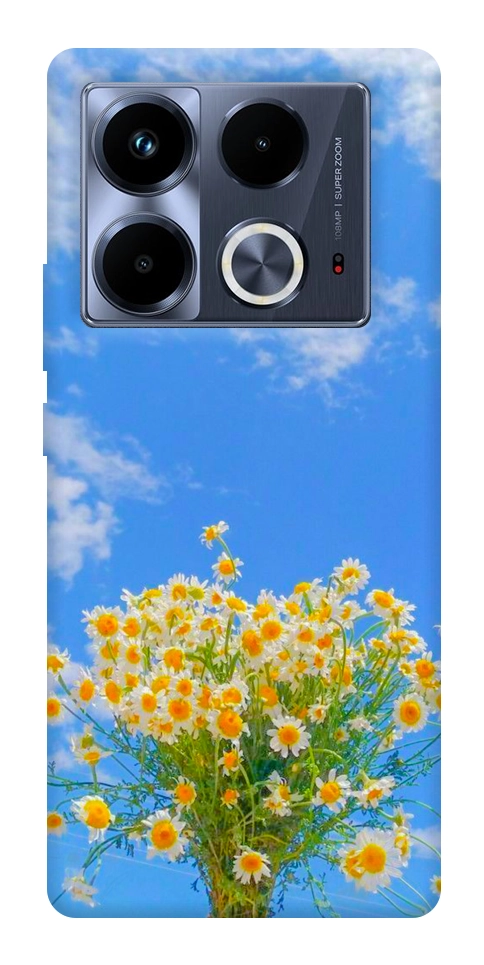 Чехол Sky flowers для Infinix Note 40 4G