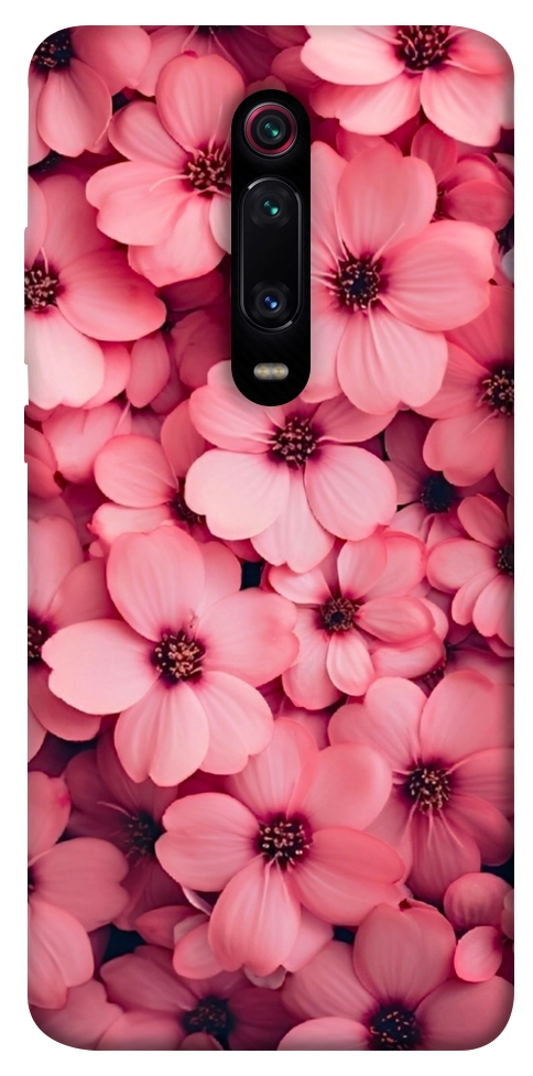 Чехол Pink flowers для Xiaomi Mi 9T