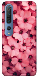 Чохол Pink flowers для Xiaomi Mi 10