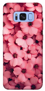 Чехол Pink flowers для Galaxy S8 (G950)