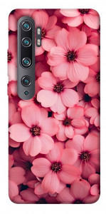 Чохол Pink flowers для Xiaomi Mi Note 10 Pro