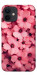 Чехол Pink flowers для iPhone 12 mini