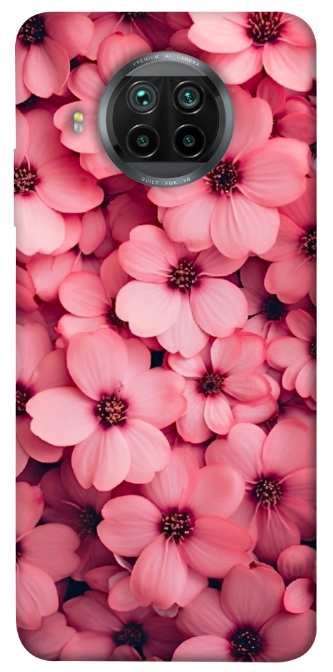 Чехол Pink flowers для Xiaomi Mi 10T Lite