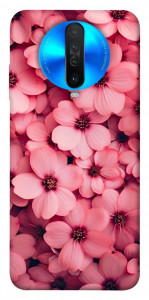 Чохол Pink flowers для Xiaomi Redmi K30