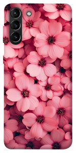 Чехол Pink flowers для Galaxy S21+