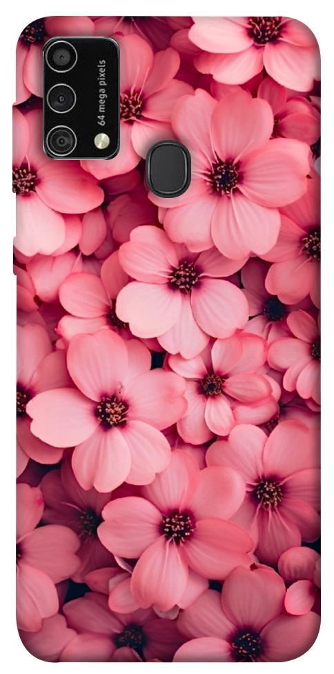 Чехол Pink flowers для Galaxy M21s