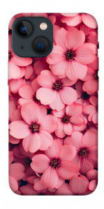 Чехол Pink flowers для iPhone 13 mini