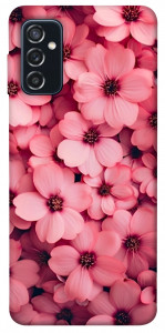 Чохол Pink flowers для Galaxy M52