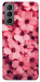 Чохол Pink flowers для Galaxy S21 FE